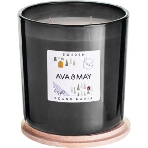 AVA & MAY Duftkerze Schweden Gross, 500 g