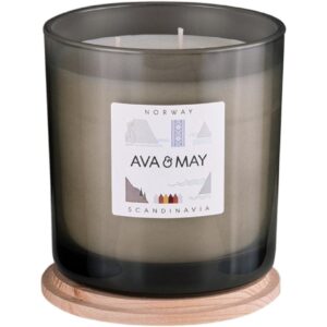 AVA & MAY Duftkerze Norwegen Gross, 500 g