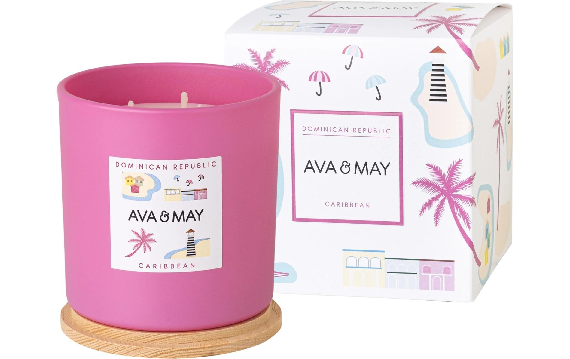 AVA & MAY Duftkerze Dominican Republic 380 g – Bild 6