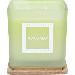 AVA & MAY Pistachio Gelato Duftkerze...