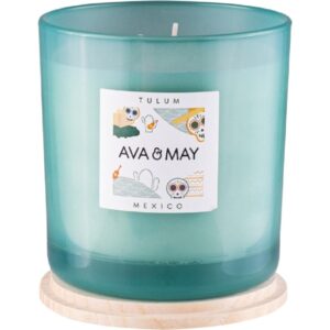 AVA & MAY Duftkerze Tulum Gross, 500...