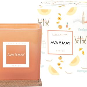AVA & MAY Duftkerze Peach Bellini 20...