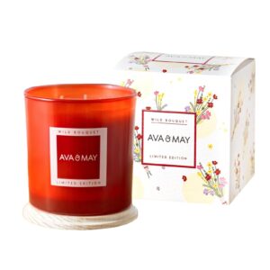 AVA & MAY Duftkerze Wild Bouquet 380...