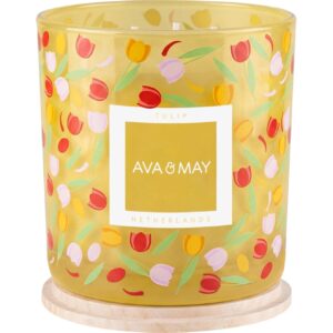 AVA & MAY Duftkerze Tulip 380g