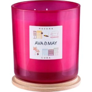 AVA & MAY Duftkerze Havanna Gross, 5...