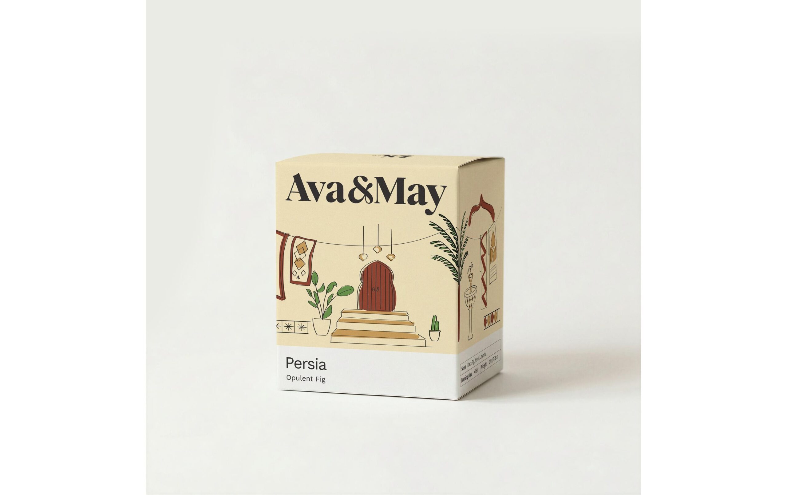 AVA & MAY Duftkerze Persia 220 g – Bild 2